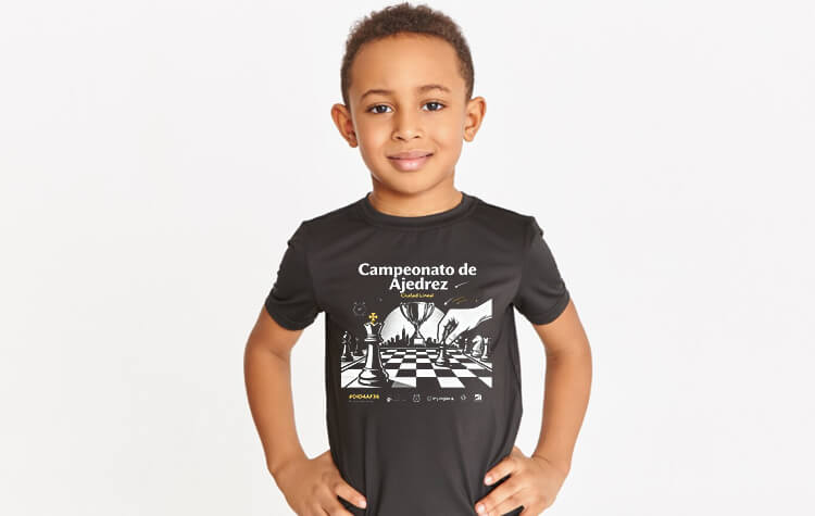 camiseta personalizada infantil